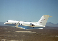Armstrong G3 plane in flight