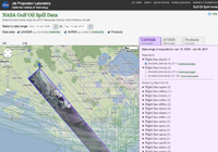 Screenshot of Gulf Oil Spill website